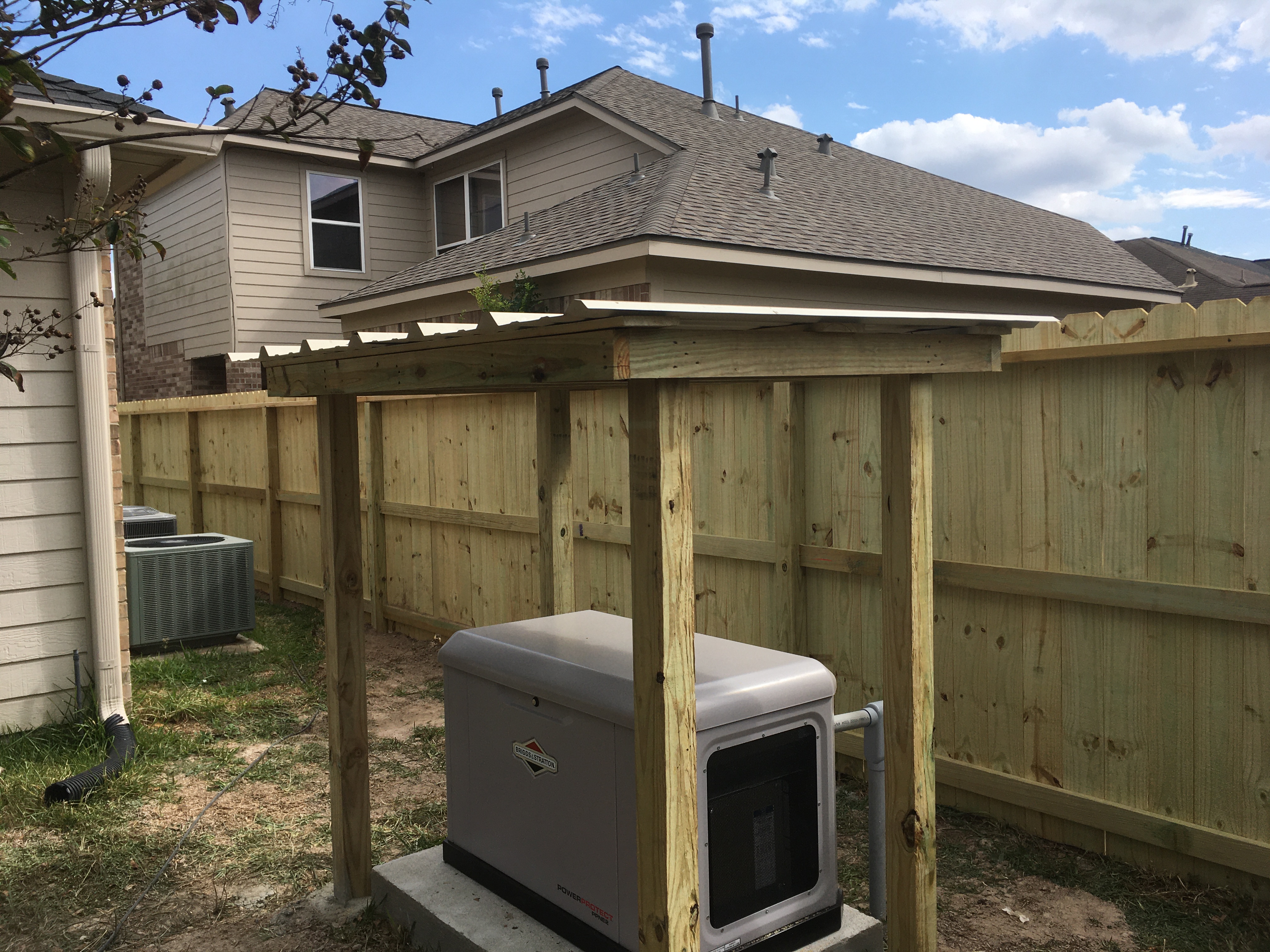 Exterior home renovation