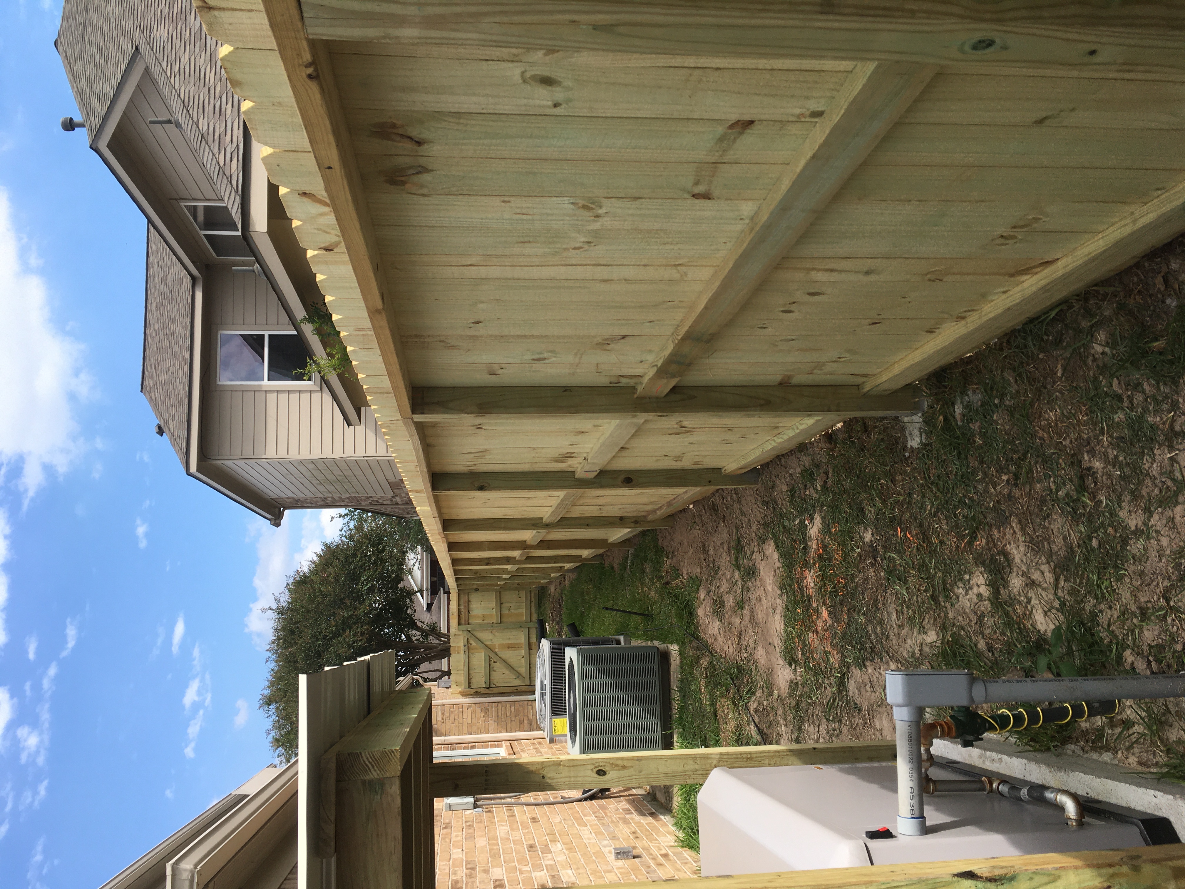 Custom fence installation